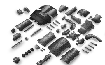 Reonstruire un moteur de voiture