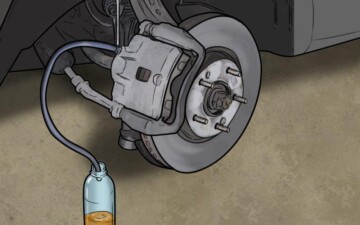 Se débarrasser du liquide de frein